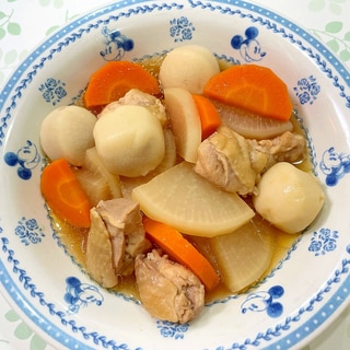 大根と里芋と鶏肉のさっぱり煮